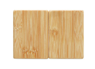 Logotrade presentreklam bild: Salt- och pepparkar i bambu