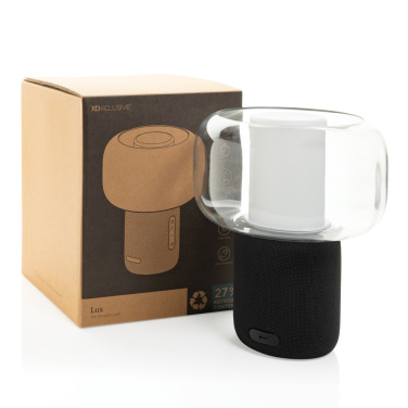 Logotrade presentreklam bild: Lux 10 W högtalarlampa i återvunnen plast