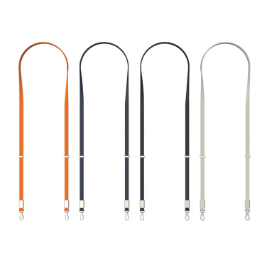 Logotrade kampanjprodukter bild: Nivo Crossbody lanyard i RCS återvunnen PET